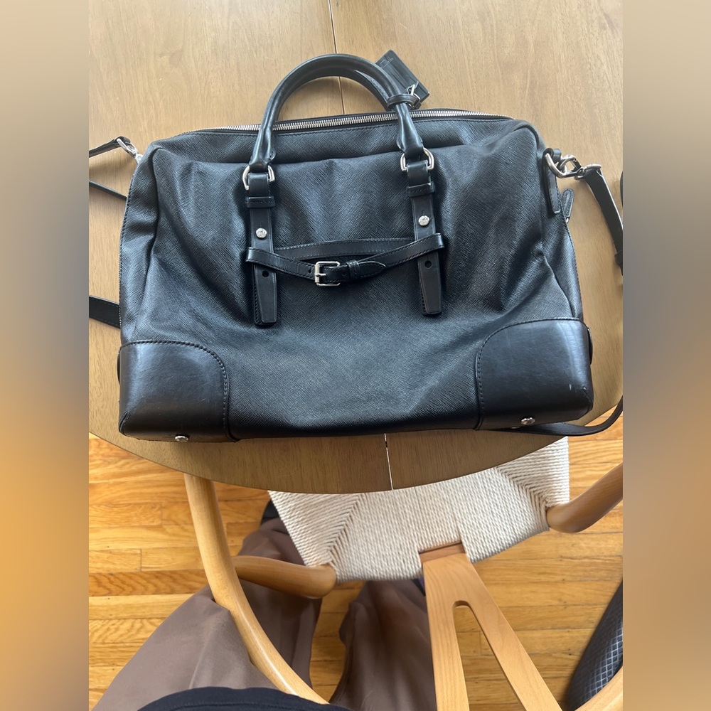Tumi Leather Work Bag - EUC